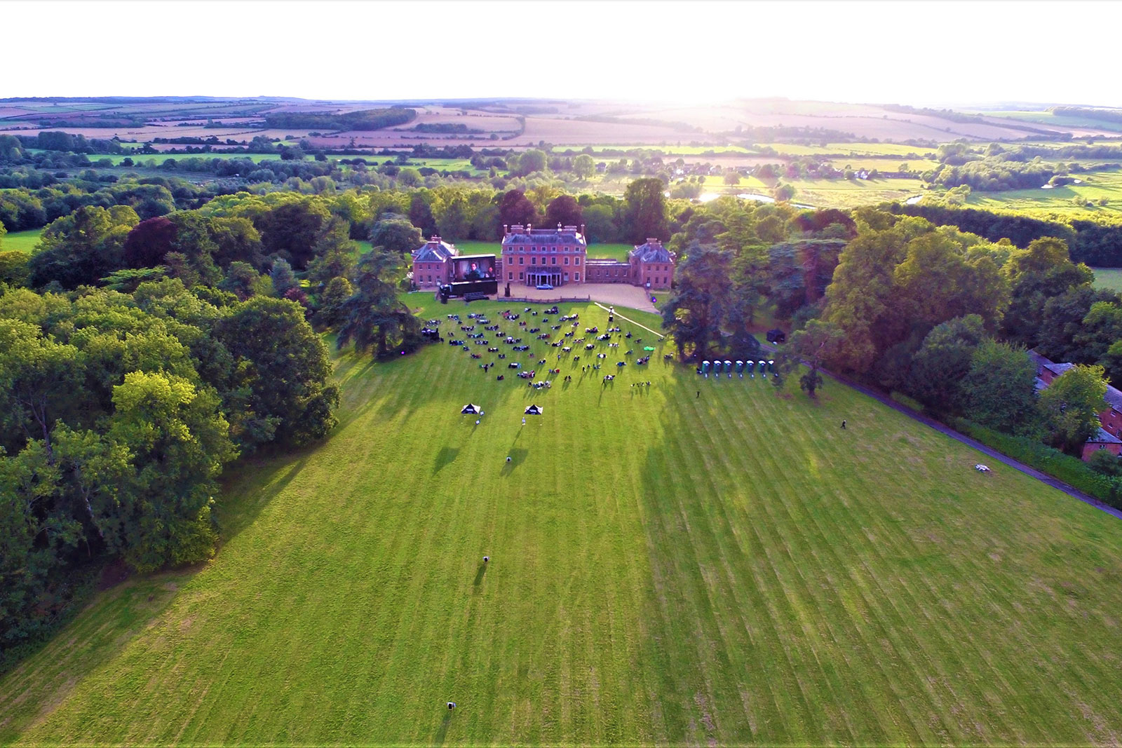 Southern Aerial Surveys - Mansions, Stately Homes and Gardens in Dorset, Hampshire and Wiltshire